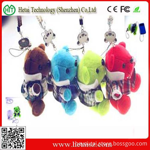 2014 Best Gift 2600mAh Teddy Power Bank Wholesale Power Bank Teddy Bear Power Bank